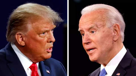 Com Trump 10 pontos na frente de Biden, debate presidencial americano promete agressividade