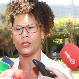 Em discurso como vice na chapa de Geraldo, Fabya diz assumir luta por mulher negra na política