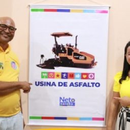 Neto Caroba pretende criar usina de asfalto para melhoria da infraestrutura em Pres. Tancredo Neves