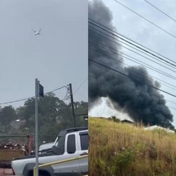 Tragédia: Avião cai em Vinhedo com 58 passageiros