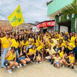 Ariella Calheira cumpre agenda no João Assis e zona rural de Gandu