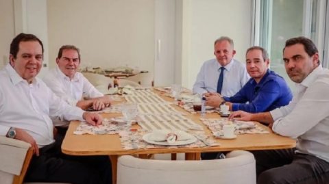 Articulando apoios, Elmar se reúne com líderes de PDT, Solidariedade, Avante e PSDB-Cidadania