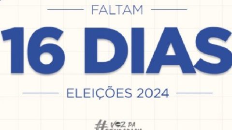 Faltam 16 dias: 103 municípios podem ter 2º turno em 27 de outubro