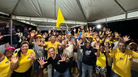 Neto Caroba e Tânia realizam visitas empolgantes  em Pres. Tancredo Neves