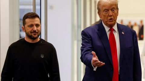 Trump promete acabar rapidamente com guerra na Ucrânia ao se reunir com Zelenskiy