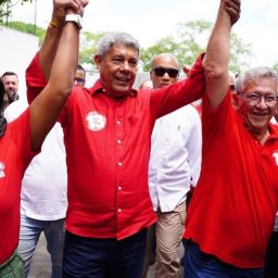 ‘Lula, está entregue seu presente’, diz Jerônimo ao comemorar vitória de Caetano em Camaçari