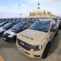 Forças de segurança da Bahia ganham novas viaturas em semana com recorde de mortes violentas