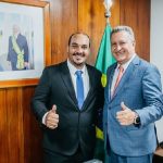 Gabriel de Parísio participa de reunião com o ministro Rui Costa, em Brasília