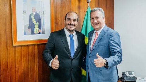 Gabriel de Parísio participa de reunião com o ministro Rui Costa, em Brasília