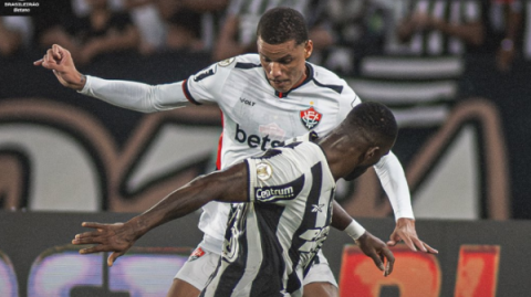 Vitória empata por 1×1 com Botafogo pela 35ª rodada do Brasileirão