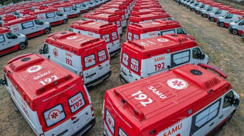 Ministério da Saúde entrega 27 novas ambulâncias do SAMU para a Bahia