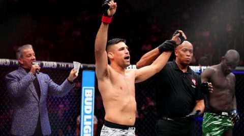 Vicente Luque ‘apaga’ adversário em menos de um minuto no UFC 310 e desafia Jorge Masvidal