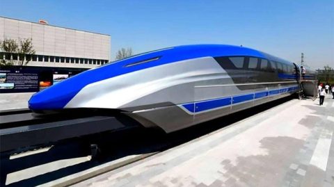 China realiza novos testes para o ‘trem-voador’, com tecnologia maglev