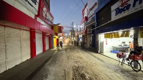 Prefeitura realiza intervenções no calçadão de Valença