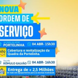 Prefeita Dai de Léo de Neco convida a população para assinatura de duas ordens de serviços em Gandu