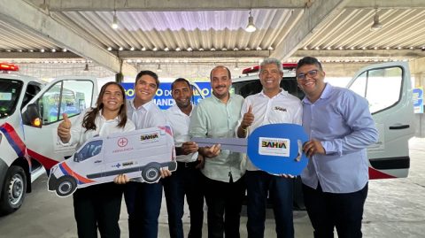 Governo do Estado destina ambulância 0km para reforçar a saúde em Wenceslau Guimarães