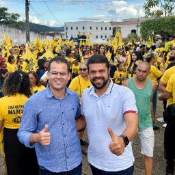 Léo de Neco prestigia a Marcha para Jesus em Ibirataia