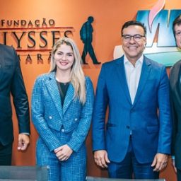 Ibirataia: Prefeito Sandro Futuca se reúne com presidente nacional do MDB em Brasília