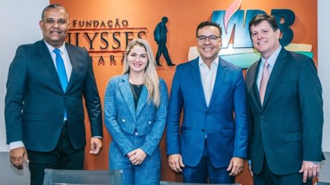 Ibirataia: Prefeito Sandro Futuca se reúne com presidente nacional do MDB em Brasília