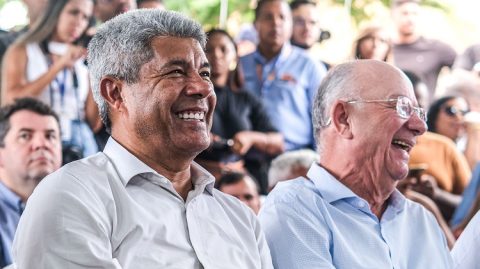 ”Um dos melhores momentos da minha vida”, diz Zé Ronaldo após Jerônimo Rodrigues anunciar obra em Feira de Santana