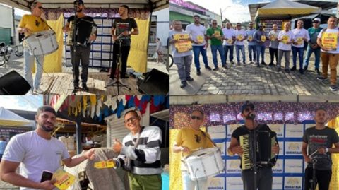Ibirataia: Forró na Feira Livre anima o público e reforça o clima de São João Raiz