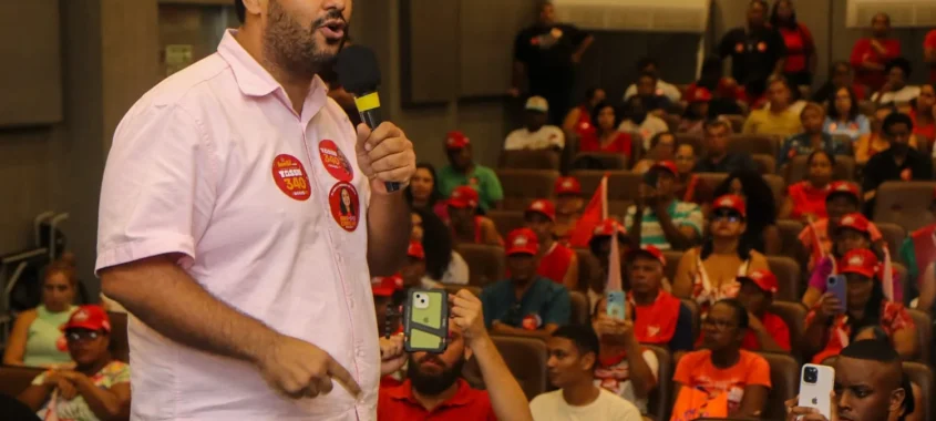 ”Nós vamos apresentar propostas para o PT, e não atacar ninguém” afirma Tássio Brito