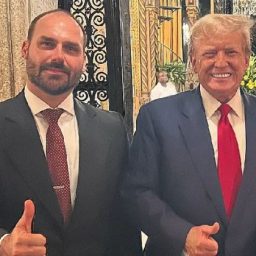 Trump aponta Eduardo Bolsonaro como nome ideal da direita para enfrentar Lula em 2026