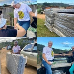 Solidariedade que Aquece: CRAS de Ibirataia Entrega Colchões e Alimento Quente a Famílias Carentes