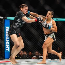 Eduarda Ronda vence Lauren Murphy e ‘aposenta’ rival no UFC Nashville