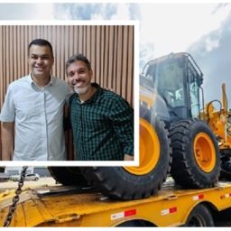 Valença recebe reforço de máquinas com apoio do Deputado Dal Barreto e Rafa de Hildécio