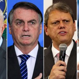 Pesquisa: Lula empataria com Bolsonaro, Tarcísio e Michelle no 2º turno
