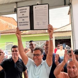 Sandro Futuca assina da Ordem de Serviço para nova escola no Distrito de Algodão