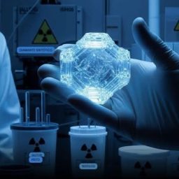 Suécia cria “diamante eterno” que gera energia por 50 anos usando lixo nuclear!