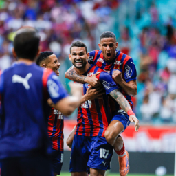 Bahia vence o Bragantino com gol nos acréscimos e segue firme no G-5 da Série A