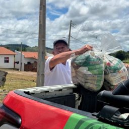 Prefeitura de Barra do Rocha reforça apoio social com distribuição de mais de 600 cestas básicas