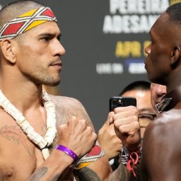 Chama! Alex Poatan envia mensagem de apoio a Israel Adesanya antes do UFC Seattle