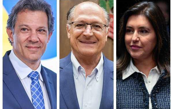 Datafolha: Haddad, Alckmin e Tebet lideram corrida pelas duas vagas do Senado por SP