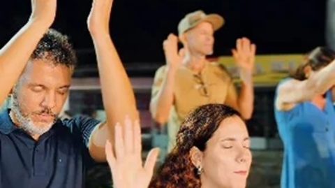 Rafa de Hildecio marca presença em noite histórica do Clama Cairu