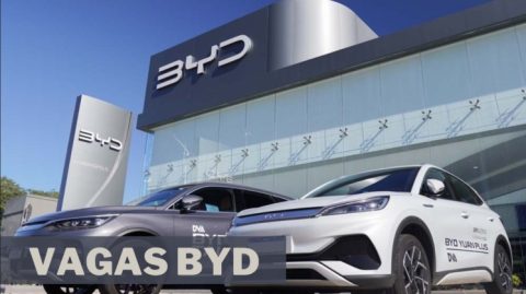 BYD abre mais de 1,6 mil vagas de emprego para ampliar produção em Camaçari