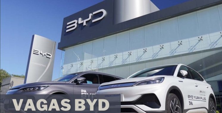BYD abre mais de 1,6 mil vagas de emprego para ampliar produção em Camaçari