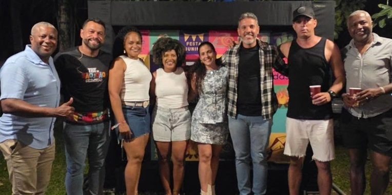 Rafa de Hildécio prestigia gravação de Audiovisual da Banda Pirilampo em Ituberá