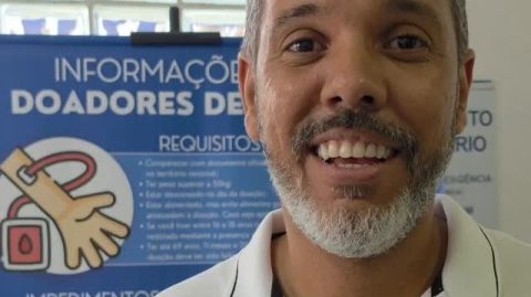 Rafa de Hildécio reforça campanha de doação de sangue no interior da Bahia