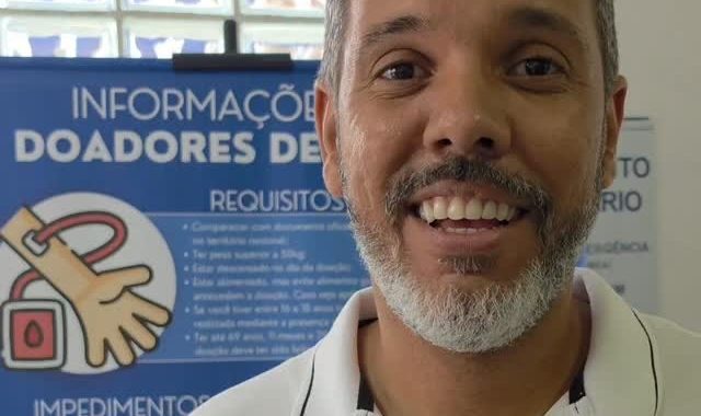 Rafa de Hildécio reforça campanha de doação de sangue no interior da Bahia