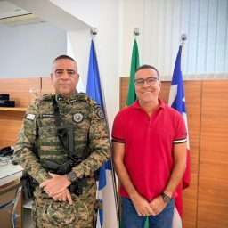 Ibirataia: Sandro Futuca avança em articulação para fortalecer segurança pública no município