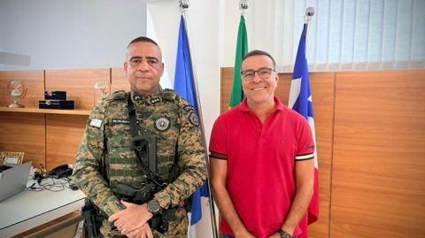 Ibirataia: Sandro Futuca avança em articulação para fortalecer segurança pública no município