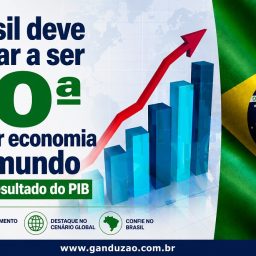 Brasil deve voltar a ser 10ª maior economia após resultado do PIB