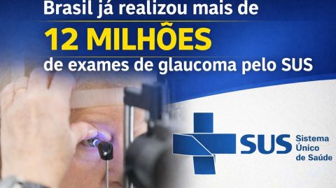 Brasil já realizou mais de 12 milhões de exames de glaucoma pelo SUS