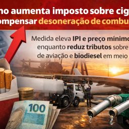 Governo aumenta imposto sobre cigarros para compensar desoneração de combustíveis