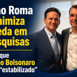 João Roma minimiza queda em pesquisas e diz que Flávio Bolsonaro está “estabilizado”