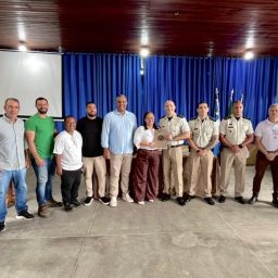 Ibirataia: Major Heber visita Colégio Cívico-Militar José Firmino da Silva